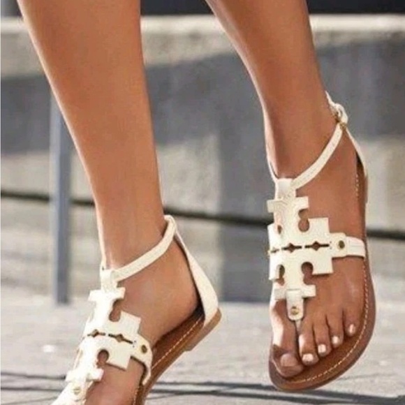 🦋Tory Burch phoebe sandals 8.5 new - Picture 1 of 4